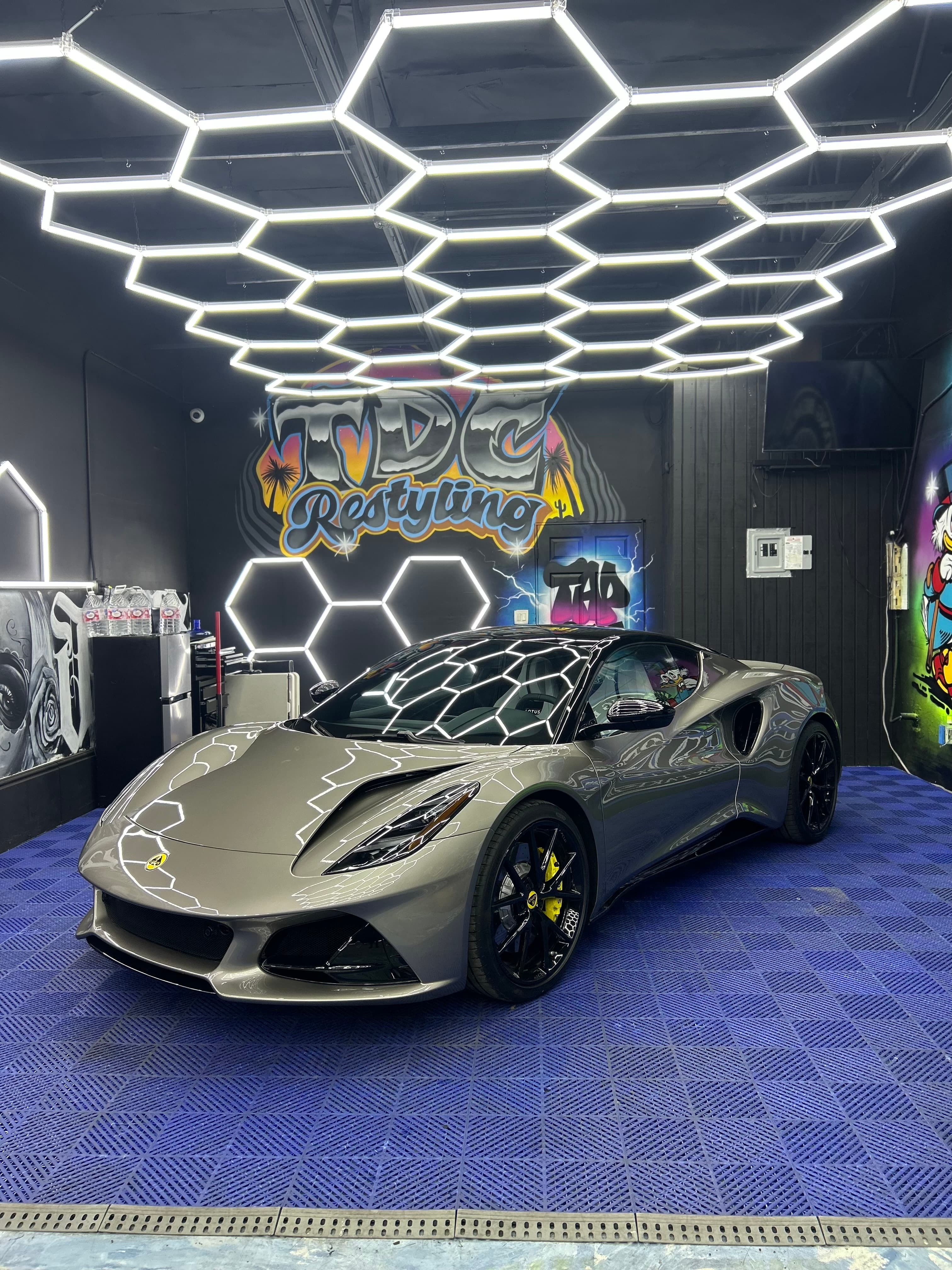 Ceramic coating application — premium protection