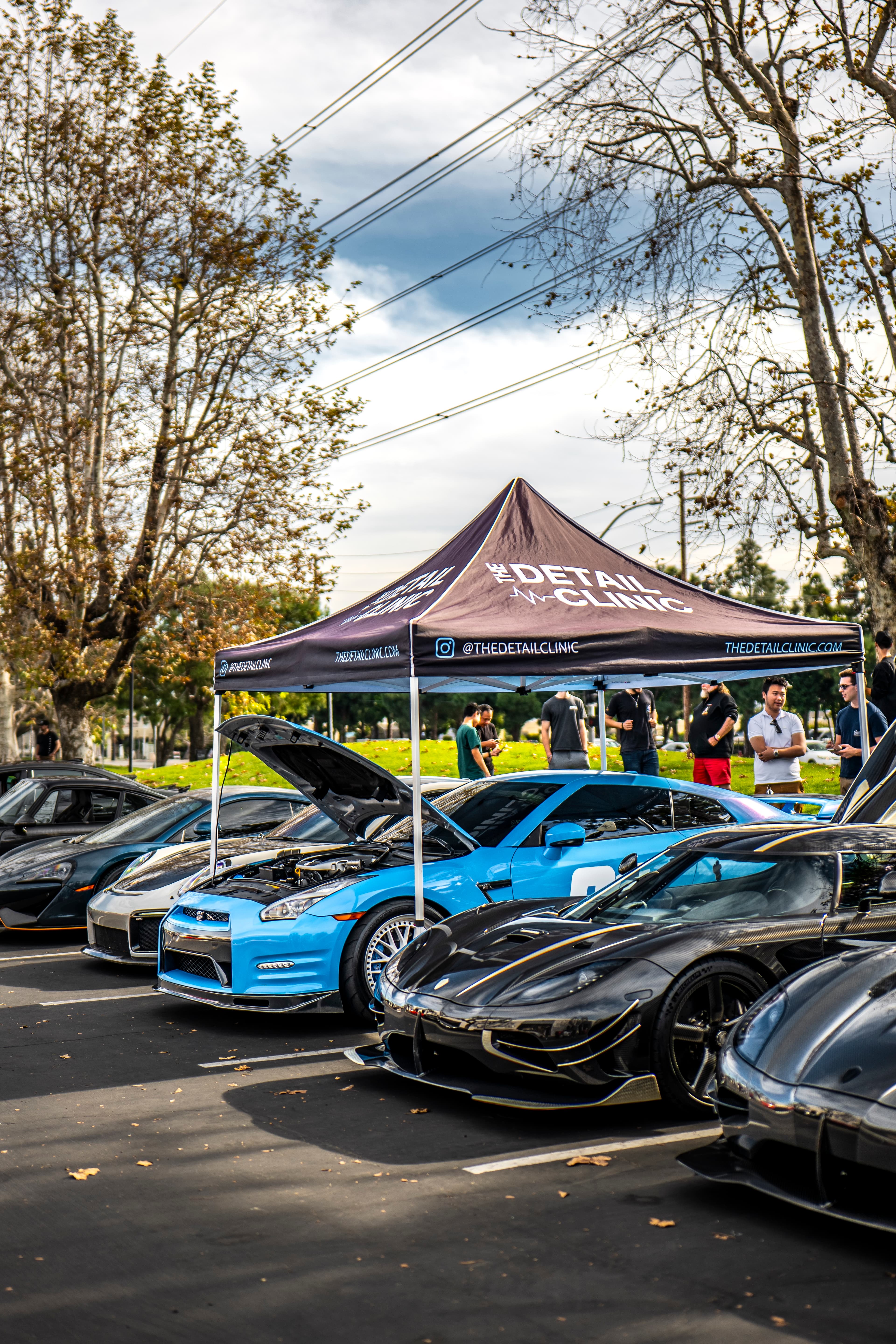 Premium vehicle showcase at The Detail Clinic