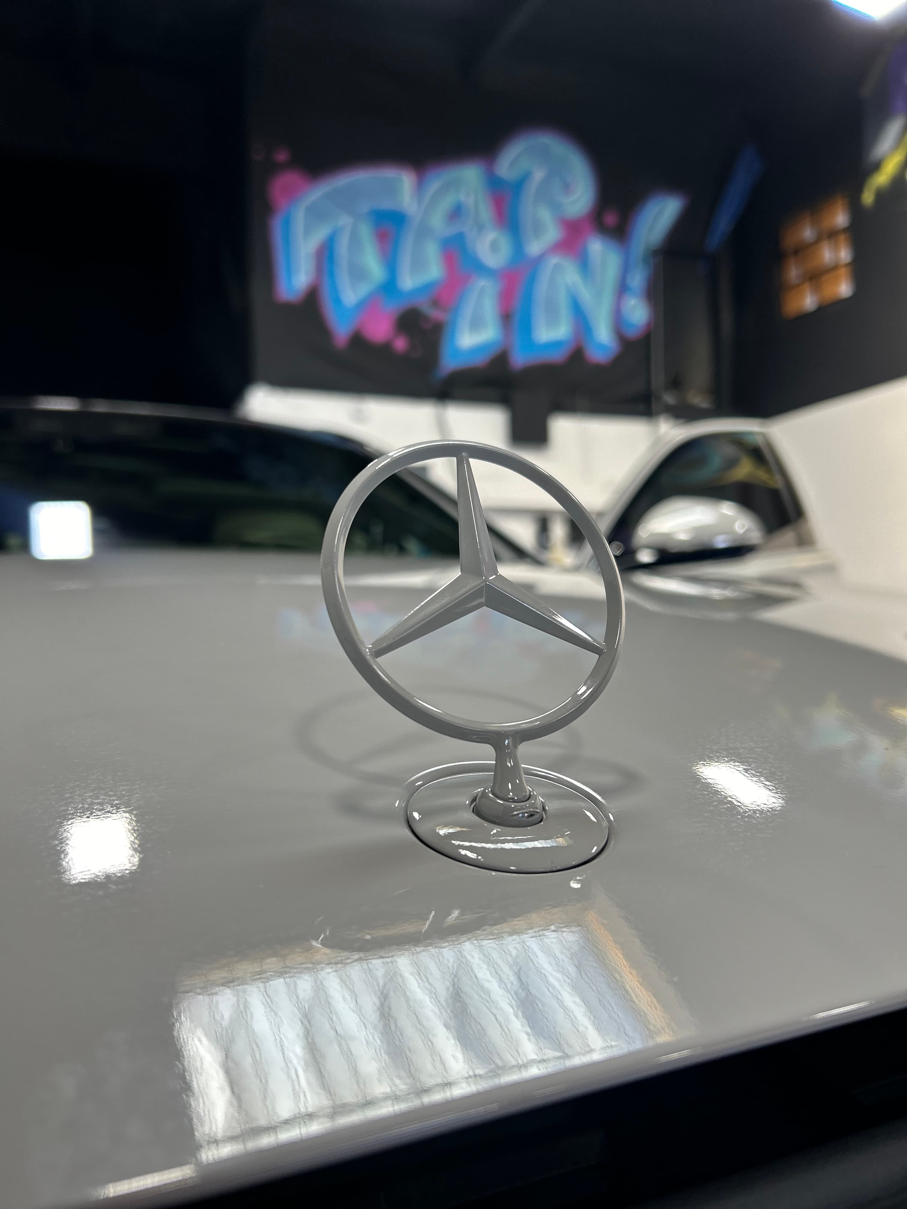 Vinyl wrap installation — custom design